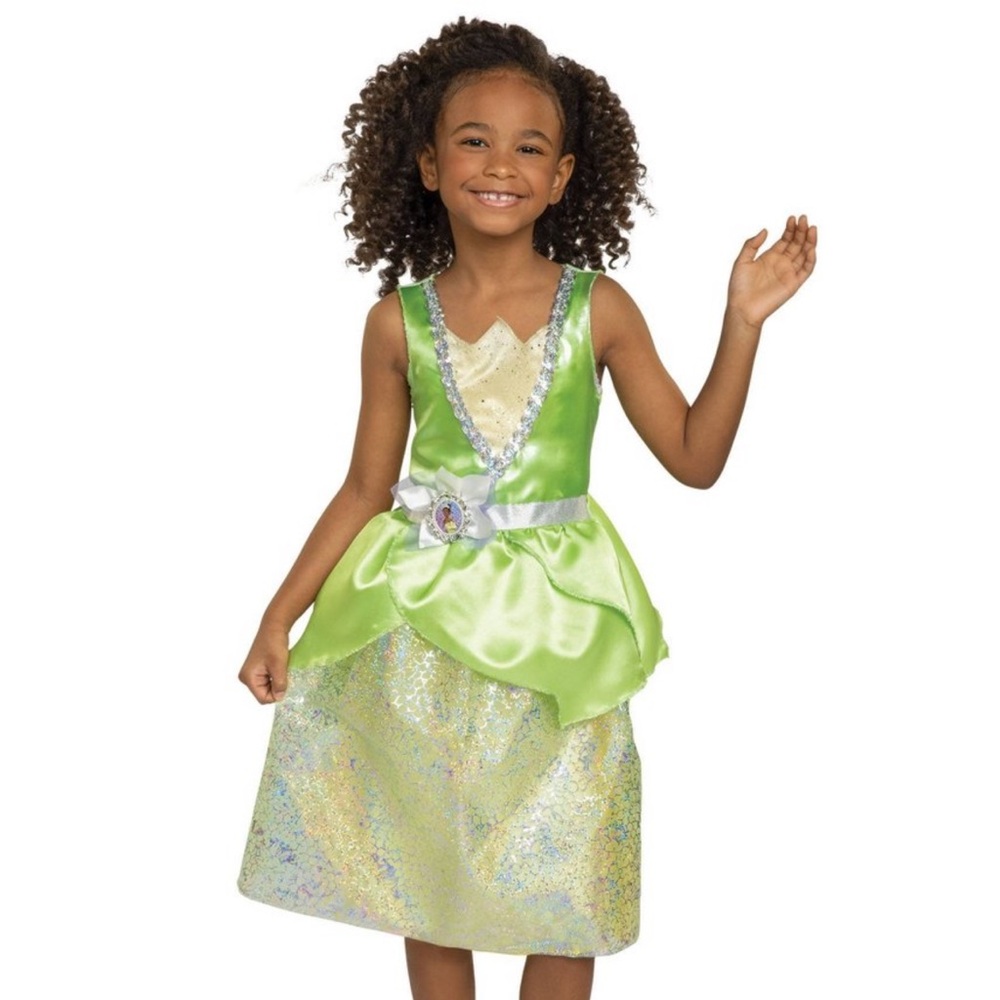 Disney Princess Tiana Collection - Green and Sparkly Set - Like New